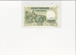 Billets -  B1546 - Belgique  - 50 Francs ( 10 Belgas) 1942 ( Type, Nature, Valeur, état... Voir 2 Scans) - 50 Franchi