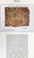 Kirche Gerona Wand-Teppich 1980 Spanien Block 22+GBl.** 3€ Schöpfung Historie Hoja M/s Art Bloc Painting Sheet Bf Espana - Blocchi & Foglietti