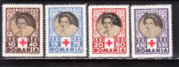 Romania 1945 Surtax Romanian Red Cross Mint Hinged - Ongebruikt