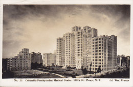 United States PPC Columbia-Presbyterian Medical Center, New York Frange No. 23 NEW YORK 1937 Real Photo (2 Scans) - Salute, Ospedali