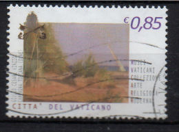 VATICANO  2004  I MUsei Vaticani € 0,85  Usato/used - Oblitérés
