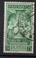 VATICANO  1939  Incoronazione Cent. 25 Usato/used - Gebraucht
