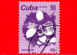 CUBA - Nuovo Oblit.  - 1983 - Piante ( Flora ) - Fiori - Orchidee  - 90 - Nuevos