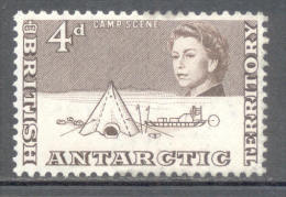 British Antarctic Territory - BAT - 1963 - Michel Nr. 7 * - Unused Stamps