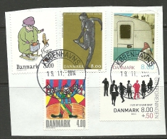 DENMARK Dänemark Danmark Briefausschnitt O 2014 Europa Circus Kunst Art Etc - Gebruikt