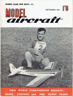 MODEL AIRCRAFT SEPTEMBER 1960 - Gran Bretaña