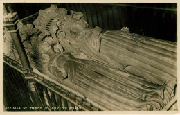 Royaume-Uni - Angleterre - Kent - Canterbury Cathédral - Raphael Tuck - Effigies Of Henry IV And His Queen - état - Canterbury