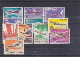 SAN MARINO  YVERT  AEREO   128/38   MNH  ** - Airmail