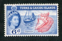 W2071  Turks 1957  Scott #128*   Offers Welcome! - Turks & Caicos (I. Turques Et Caïques)