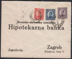 Hungary 1924, Cover Sarajevo To Zagreb W./postmark Sarajevo - Lettres & Documents