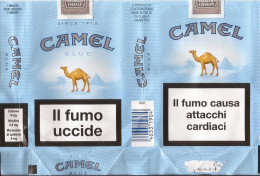 TABACCO - CAMEL COLLECTORS -  CAMEL BLUE  - EMPTY SOFT PACK ITALY - - Boites à Tabac Vides