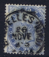 Belgium:   OBP Nr 40 Used Obl - 1883 Leopold II