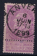 Belgium:   OBP Nr 66 Used Obl - 1893-1900 Fijne Baard