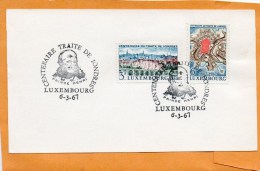 Luxembourg 1967 Card - Brieven En Documenten