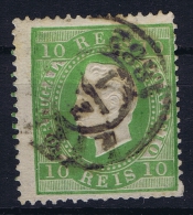 Portugal:  1870 YV Nr 37  Perfo 13.50 Mi Nr 47 XBC Used - Gebruikt