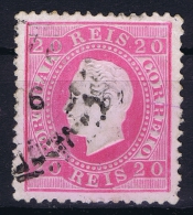 Portugal:  1884 YV Nr 64  Used  Perfo 12,50 - Gebruikt