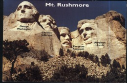 South Dakota-black Hills-mount Rushmore-used,perfect Shape - Mount Rushmore