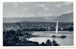 CP, SUISSE, GENEVE, Vue De Cologny, Vierge, Ed : JAEGER - Cologny