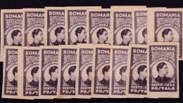 1947 Romania Roumanie Rumanien - King Michael 17v., Free Tax Values Imperf. Stamps As Scan - Ongebruikt