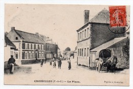 Cpa 62 - Croisilles - La Place - Croisilles