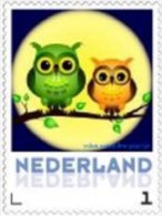 Nederland  2014   Uilen  Owls Eule        Postfris/mnh/sans Charniere - Personnalized Stamps