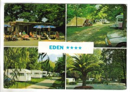 CPM BIOT (Alpes Maritimes) - "L'EDEN" Parc De Camping Caravaning Chemin Du Val De Pome : 4 Vues - Biot