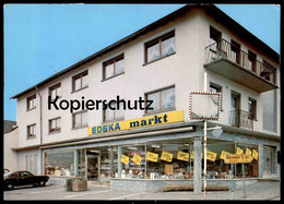 ÄLTERE POSTKARTE RITTERSDORF EDEKA MARKT BEI BITBURG Strassenschild Waxweiler & Oberweiler Supermarkt Discounter Cpa AK - Bitburg