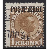 Dänemark PF 4 Gestempelt Freimarke König Christian X. Mit Aufdruck Postfaerge - Parcel Post