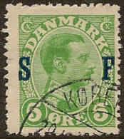 DENMARK 1917 5o Military Frank SG M188 U #HL211 - Servizio