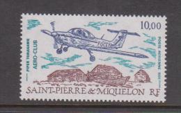 St Pierre & Miquelon 1991 Airmail Piper Tomahawk 10 Fr Plane MNH - Nuovi