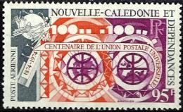 NEW CALEDONIA CENTENAIRE DE L'UNION POSTALE SET OF 1 95 FRANCS MUH 1974 SG554 READ DESCRIPTION !! - Neufs