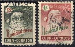 CUBA - CHRISTMAS - USED - 1954 - Oblitérés