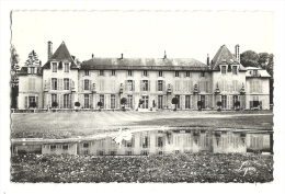 Cp, 92, Rueil-Malmaison, Château De La Malmaison Et La Pièce D'eau, Voyagée 1966 - Chateau De La Malmaison