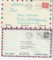 = KANADA CV*2 1953,1957 - Lettres & Documents