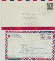 = KANADA CV*2 1956, - Lettres & Documents