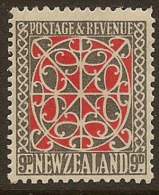 NZ 1935 9d Maori Panel SG 587 HM #IR33 - Ongebruikt