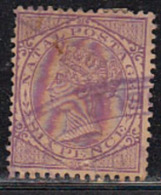 Natal South Africa Used 1882, 6d QV Wmk Crown CA - Natal (1857-1909)