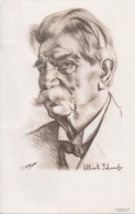 CPM Albert SCHWEITZER Prix Nobel Gravure De Pierre STURM Artiste Alsacien 1 - Premi Nobel