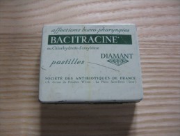 Boite Pharmaceutique  En Tôle  De Pastilles Bacitracine Diamant Envoi Sous Enveloppe - Dosen