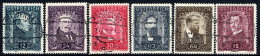 AUSTRIA 1932 Painters Set Used.  Michel 545-50 - Used Stamps