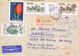 11054. Carta Aerea Certificada SKARZYSSKO (Polonia) 1965 - Lettres & Documents
