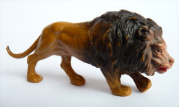 Figurine STARLUX  - ANIMAUX ANIMAL - LION ZOO Pas Clairet Elastolin Ougen Jim Cyrnos - Starlux