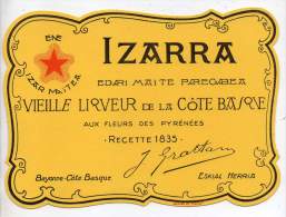 Buvard - Izarra, Vieille Liqueur De La Côte Basque - Liquor & Beer