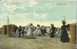 Zandvoort.  -  Strandvermaak;  1915  Naar Hilversum - Zandvoort