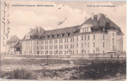 BERLIN Lankwitz Kraftfahrer Kaserne Front An Der Emmichstrasse Feldpost 7.4.1918 Gelaufen - Lankwitz