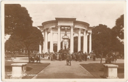 GB - W - Gla - War Memorial, Cardiff  - Real Photo (circ. 1929) - Glamorgan