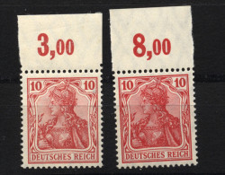 D.R.86 Ia,Ib,OR P,bügig,xx,gep.  (4210) - Neufs