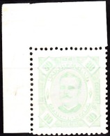 ZAMBÉZIA - 1893-94, D. Carlos I,  80 R.    D. 12 3/4  Pap. Porc.  (*) MNG  MUNDIFIL  Nº 9 - Zambezië