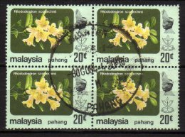 MALAYA PAHANG - 1984/85 YT 98 X 4 USED - Pahang