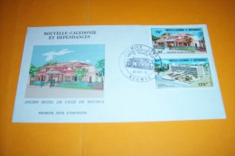 NOUVELLE  CALEDONIE ET DEPENDANCE  PREMIER JOUR  NOUMEA  LE  22 10 1976 - Cartas & Documentos